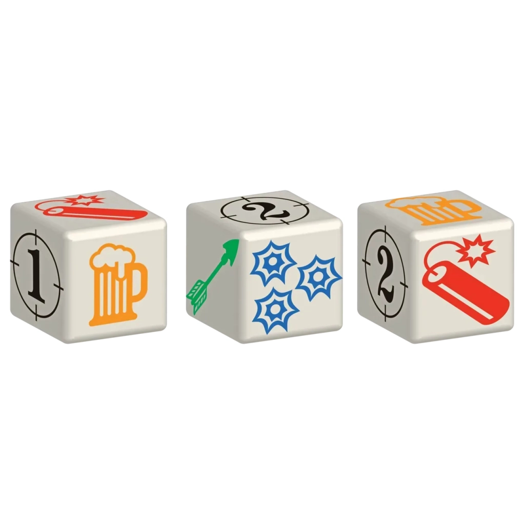 Настільна гра Geekach Games Бенґ! Кубикова гра (Бенг! BANG! The Dice Game) (укр.) (GKCH0263) - зображення 3