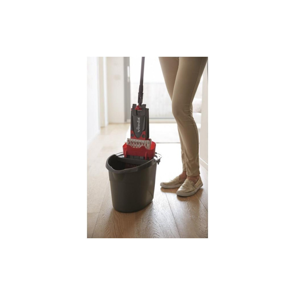 Відро для швабр Vileda Ultramax з віджимом 10 л (4023103201415) - зображення 5