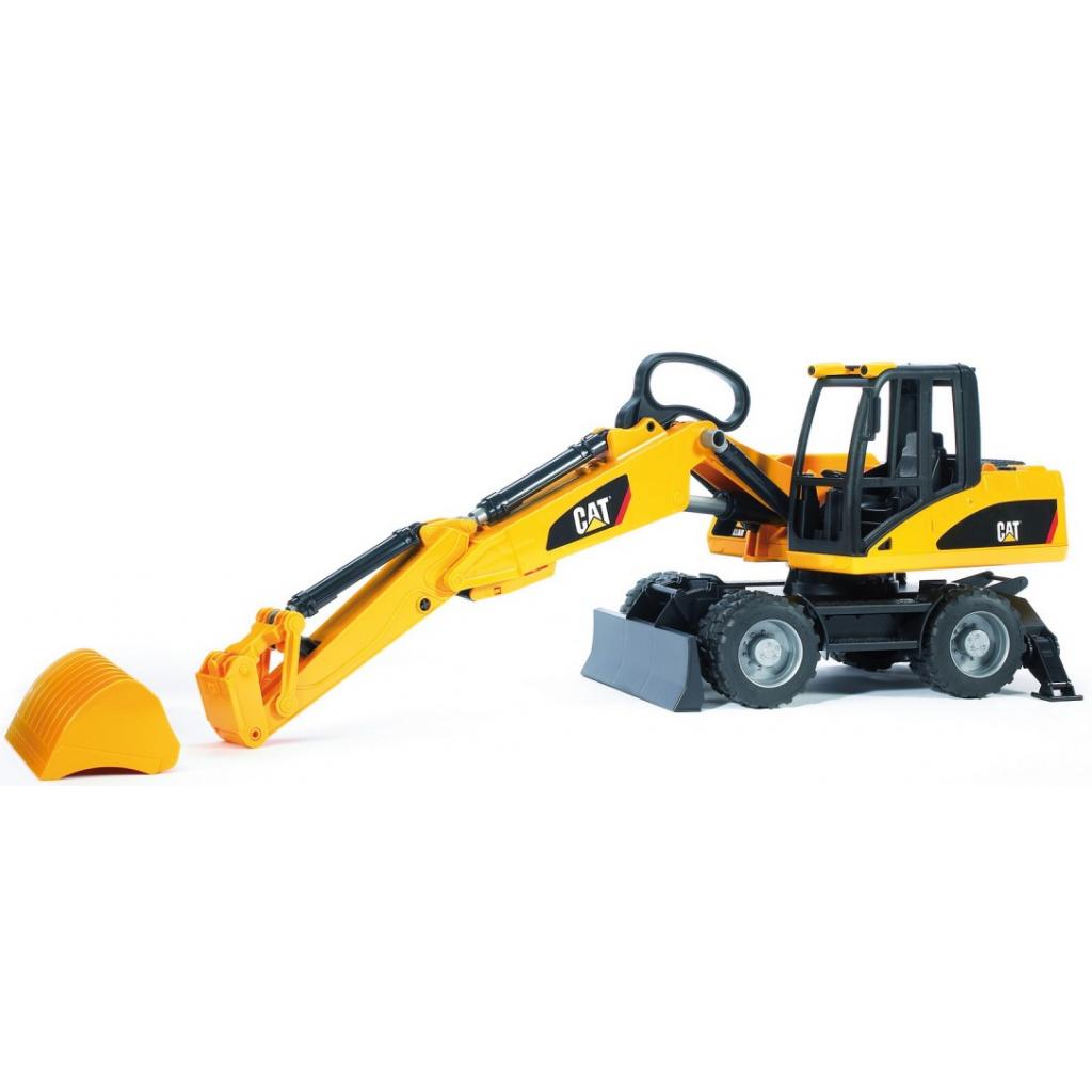 Спецтехніка Bruder екскаватор колісний Caterpillar, М1: 16 (02445) - зображення 3