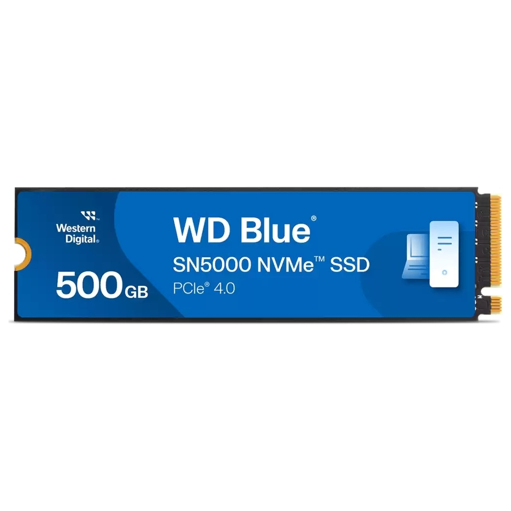 Накопичувач SSD M.2 2280 500GB SN5000 WD (WDS500G4B0E) - зображення 1