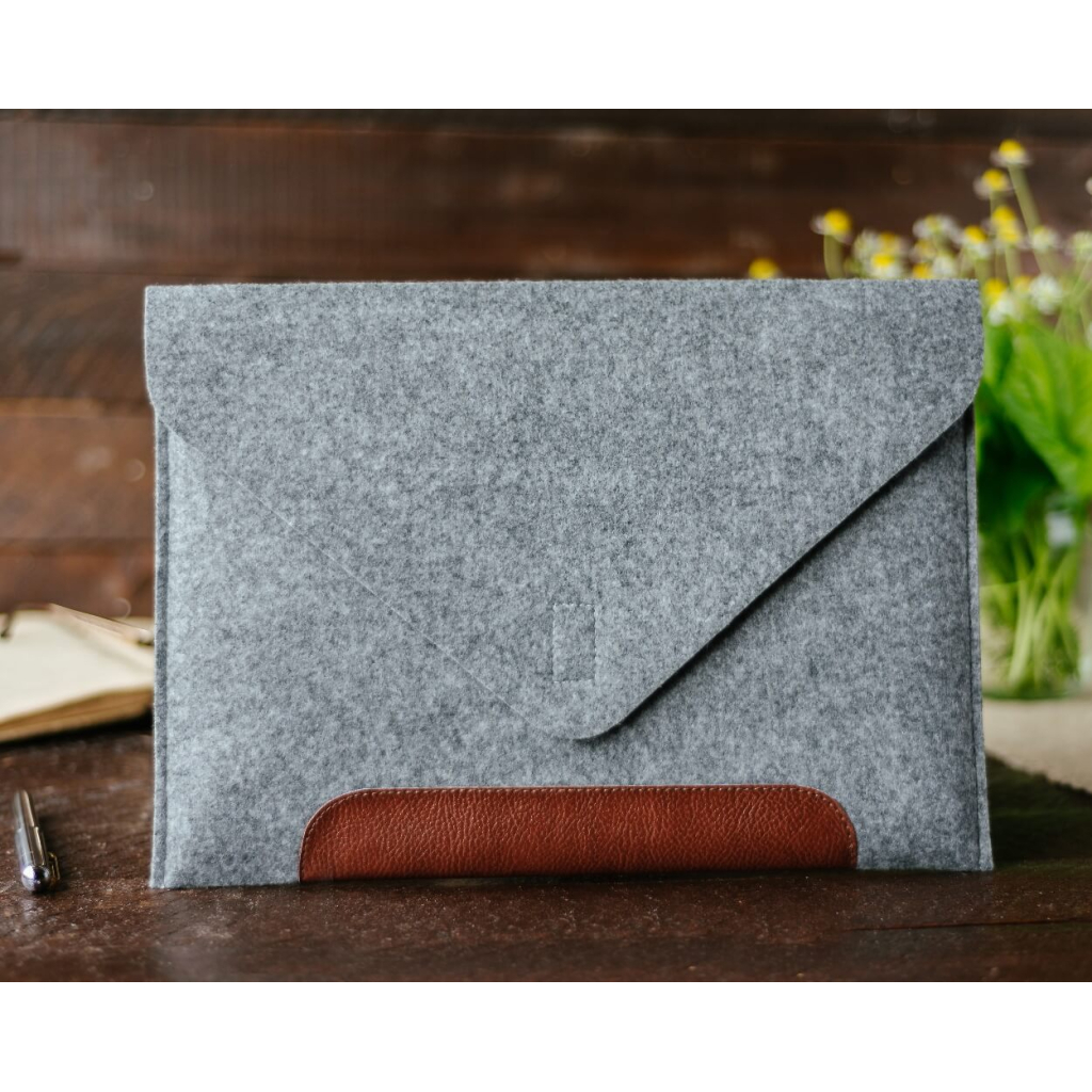 Чохол до ноутбука Gmakin 13" GM10 Grey/Brown для MacBook Pro 13 (GM10-13New) - зображення 5