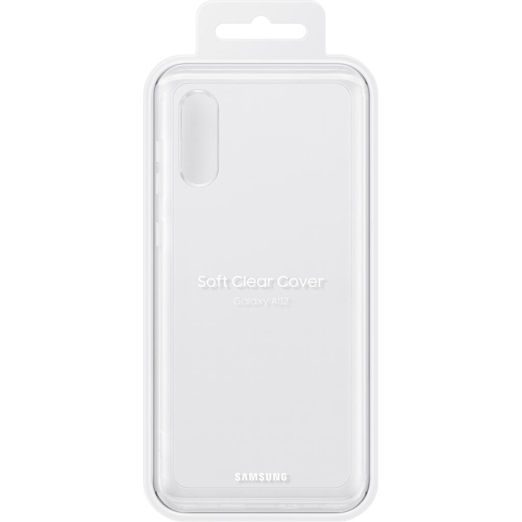 Чохол до мобільного телефона Samsung Soft Clear Cover Galaxy A02 (A022) Transparent (EF-QA022TTEGRU) - зображення 6