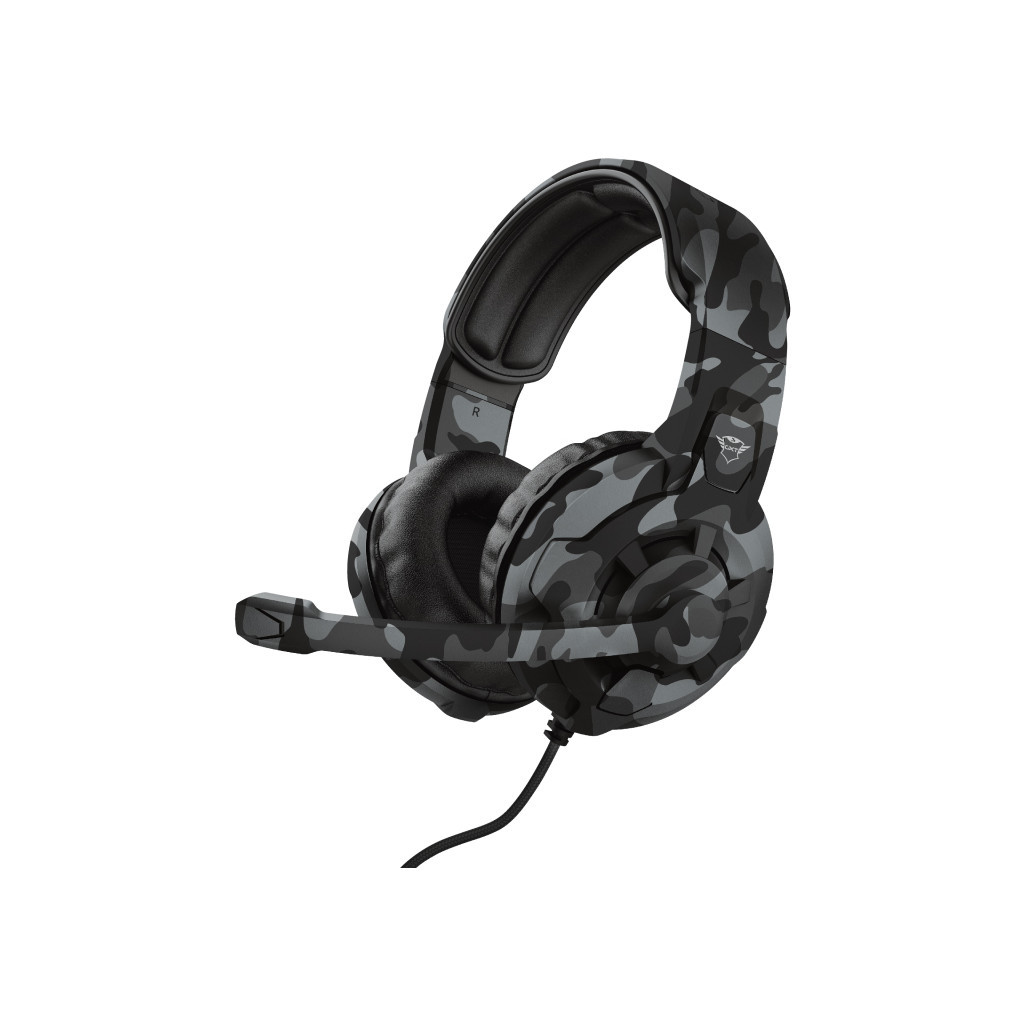 Навушники Trust GXT 411K RADIUS 3.5mm Black Camo (24360) - зображення 1