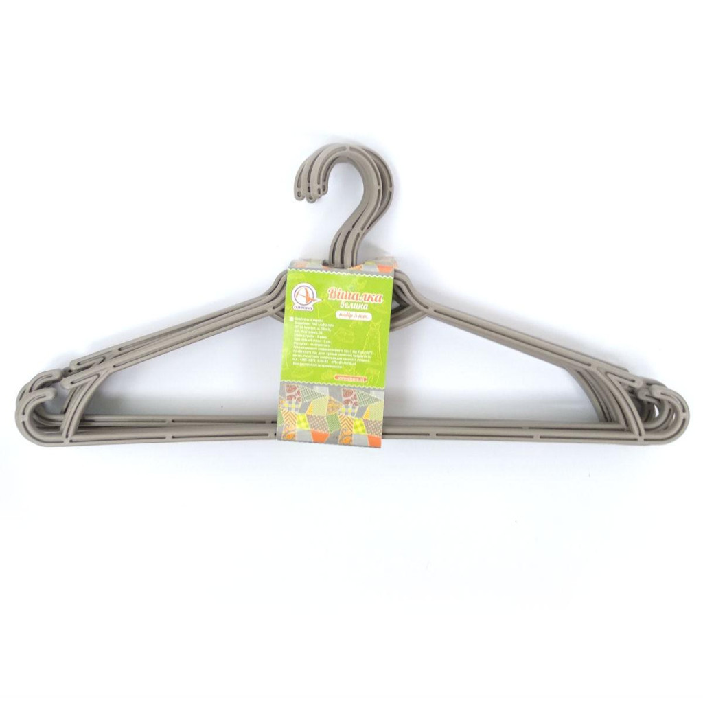 Плічка Алеана Великі Какао 5 шт. (алн 121073/какао) - изображение 1