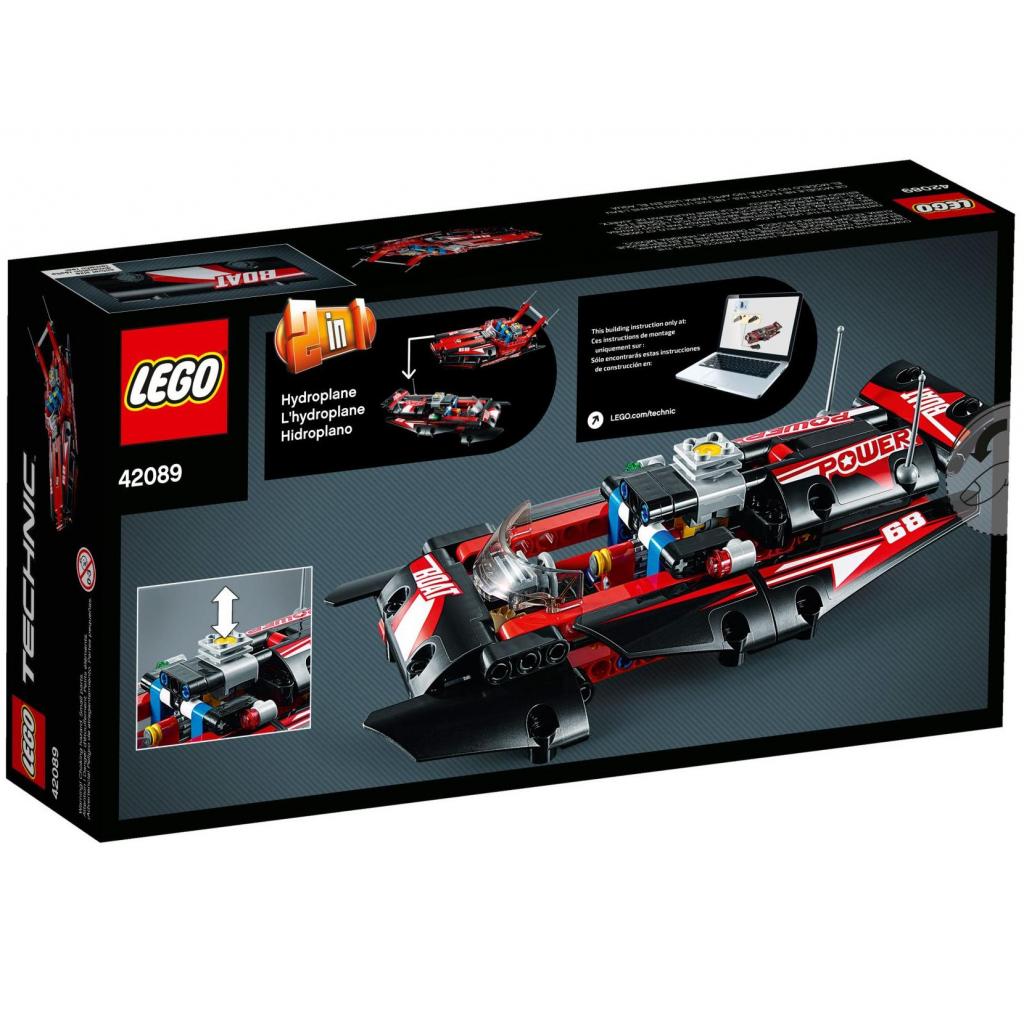 Конструктор LEGO Technic Катер 174 деталі (42089) - зображення 7