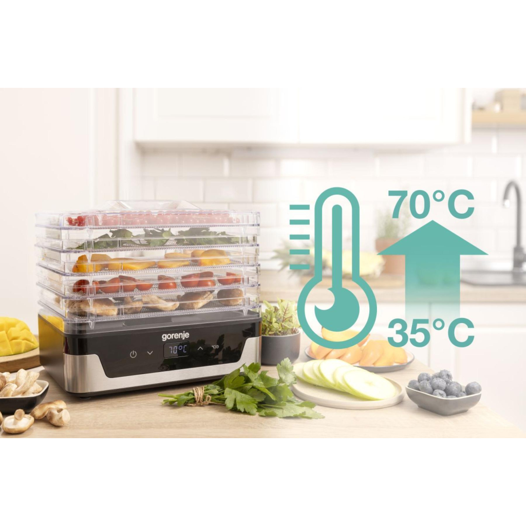 Сушка для овочів та фруктів Gorenje FDK400DE - зображення 9