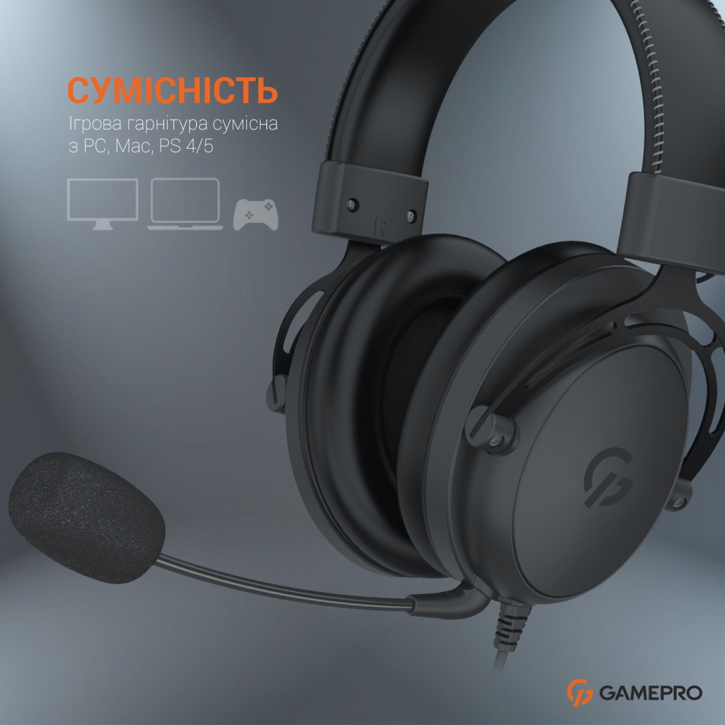 Навушники GamePro HS1050 Black (HS1050) - изображение 7