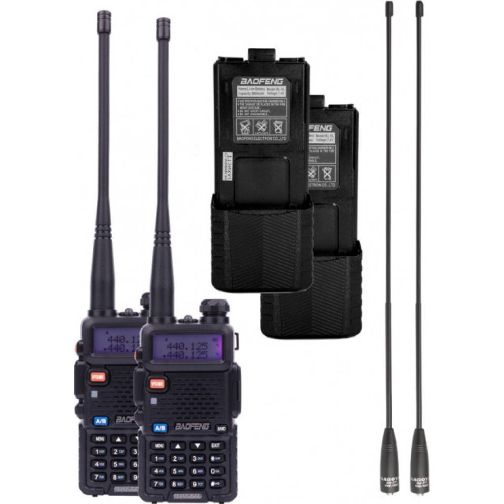 Портативна рація Baofeng UV-5RHC Urban Black (UV-5RHC_Urban_Black) - зображення 1