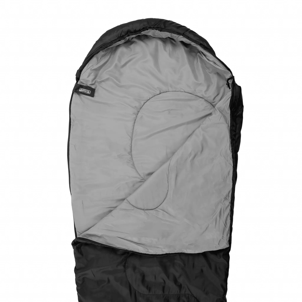 Спальний мішок Highlander Sleepline 300 Mummy +3C Black Right (924265) - зображення 4