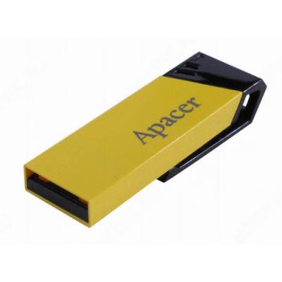 USB флеш накопичувач Apacer 16GB AH131 Yellow RP USB 2.0 (AP16GAH131Y-1) - зображення 5