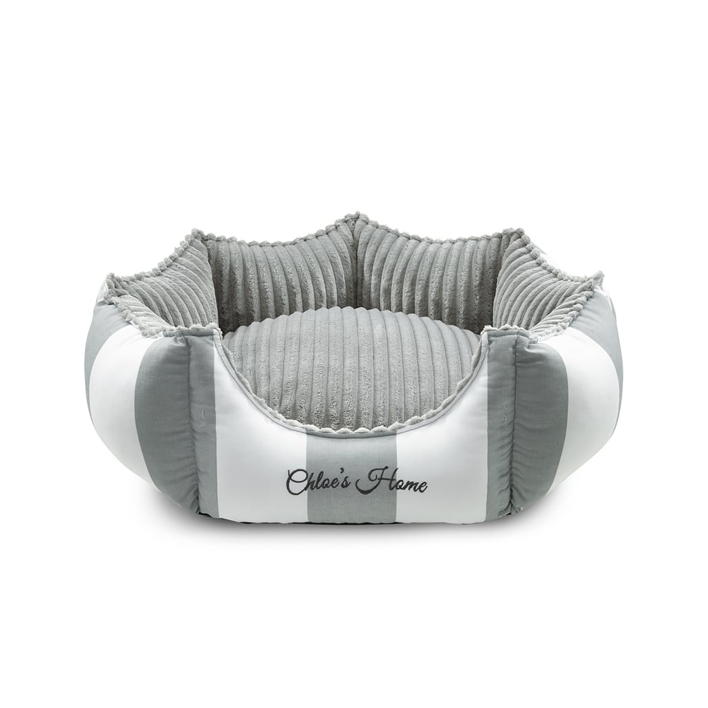 Лежак для тварин Chloe's Home Monte Carlo М сірий (CLH0045) - зображення 1