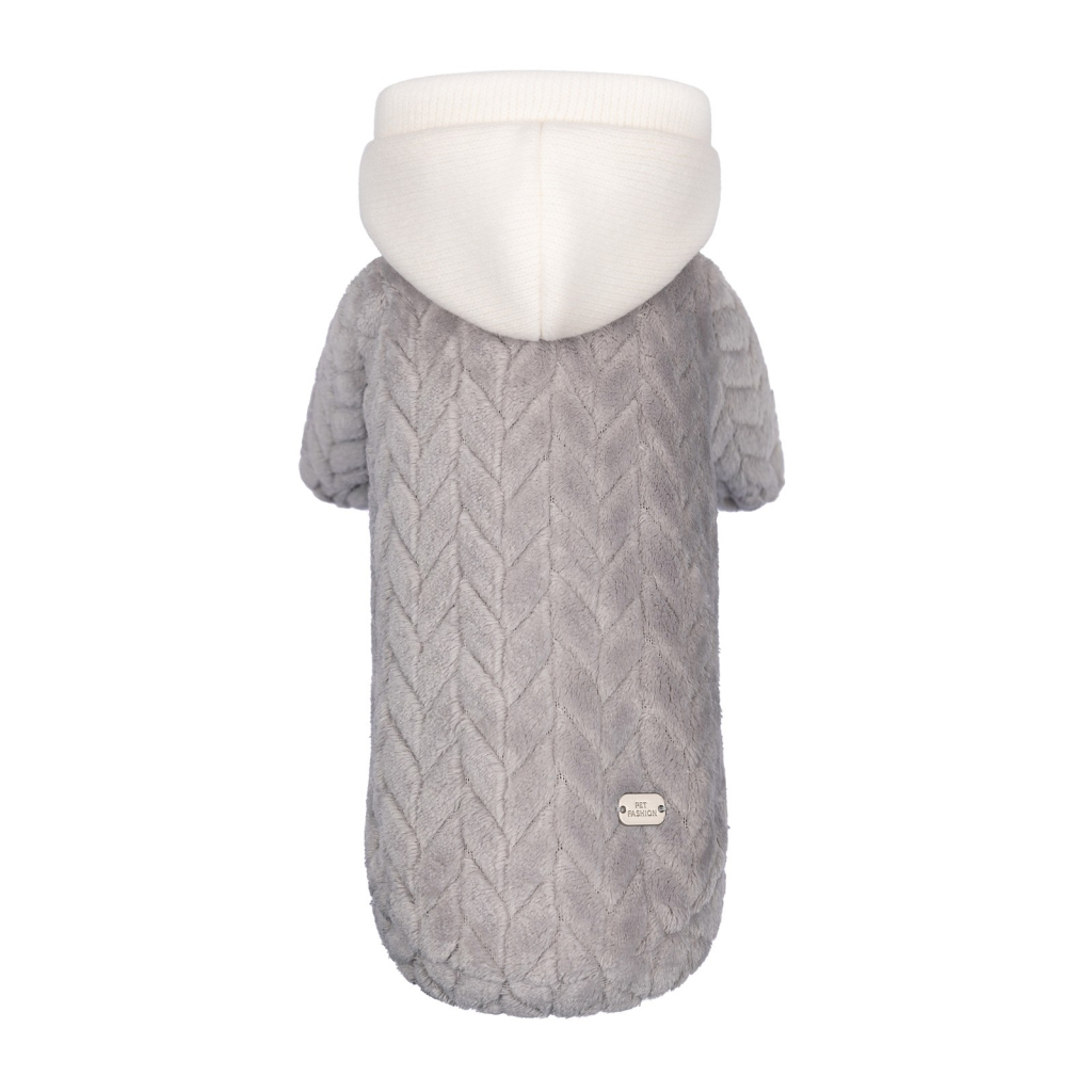 Толстовка для тварин Pet Fashion DELICATE XS (сіра) (4823082429813) - зображення 2