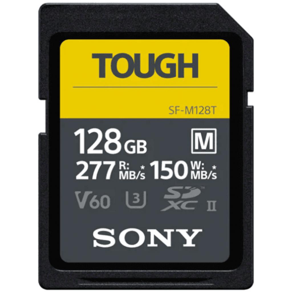 Карта пам'яті Sony 128GB SDXC class10 UHS-II U3 V60 Tough (SFM128T.SYM) - зображення 1