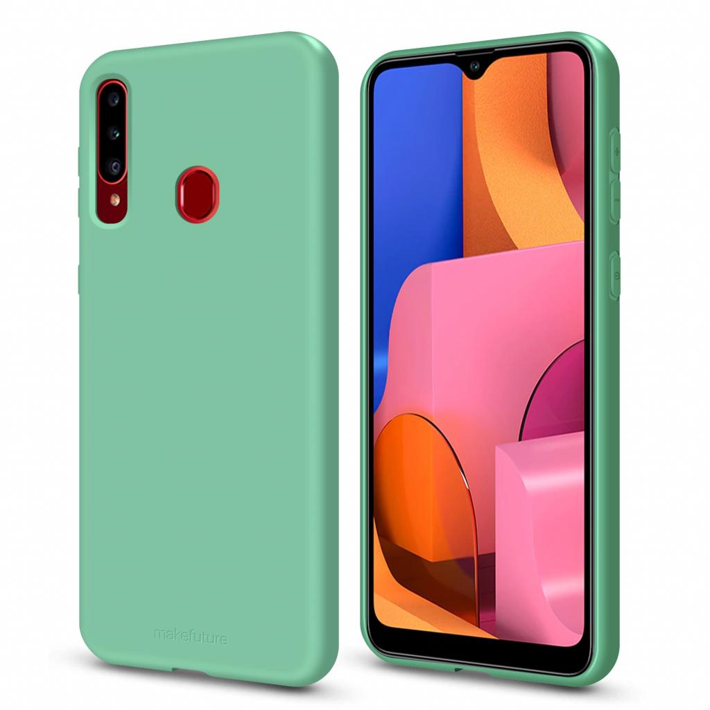 Чохол до мобільного телефона MakeFuture Flex Case (Soft-touch TPU) Samsung A20s Olive (MCF-SA20SOL) - зображення 2