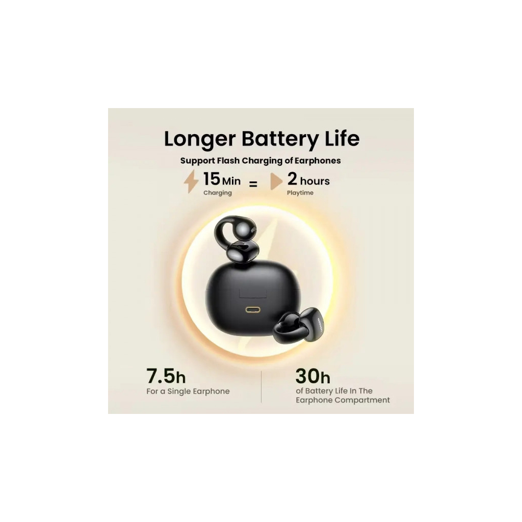 Навушники Ugreen HiTune S3 Open Wearable Bluetooth Black (45785) - зображення 5