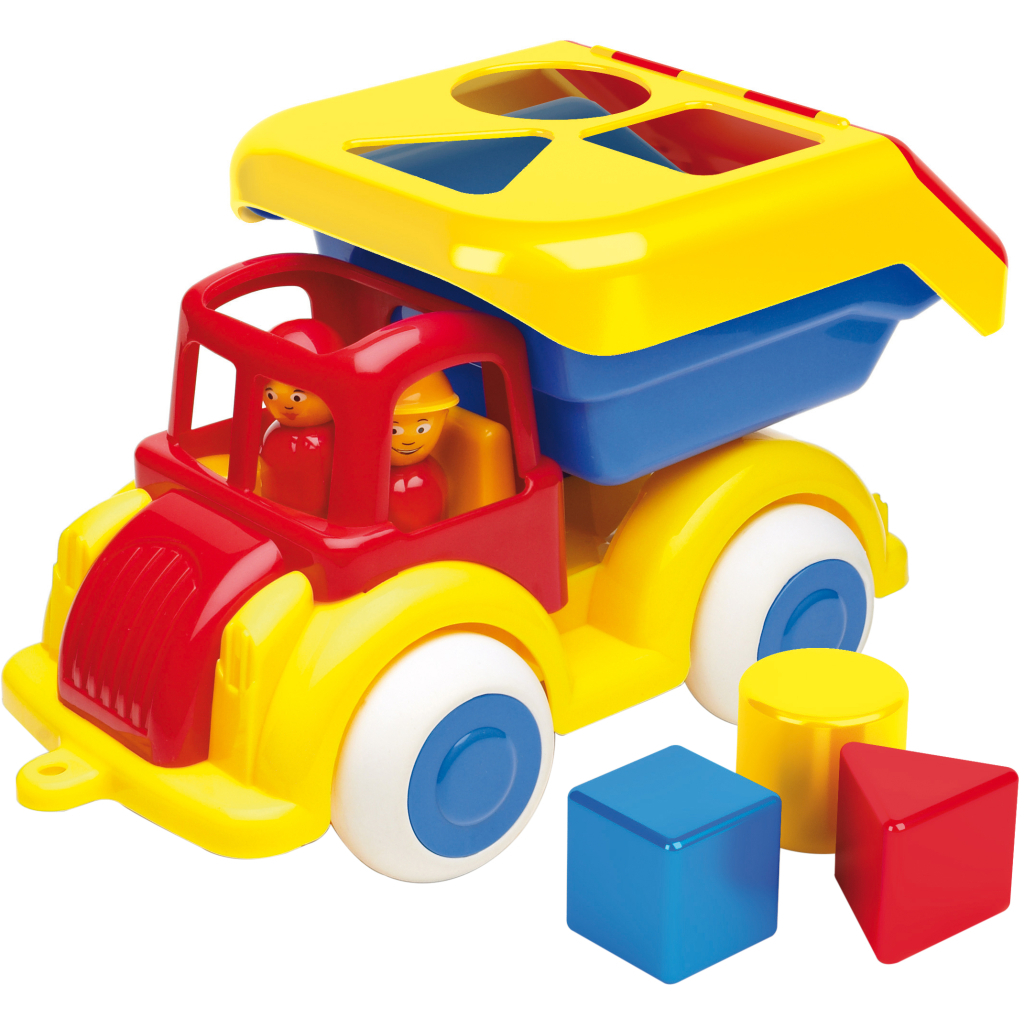 Спецтехніка Viking Toys Вантажівка-сортер з 2 фігурками (1258) - зображення 1