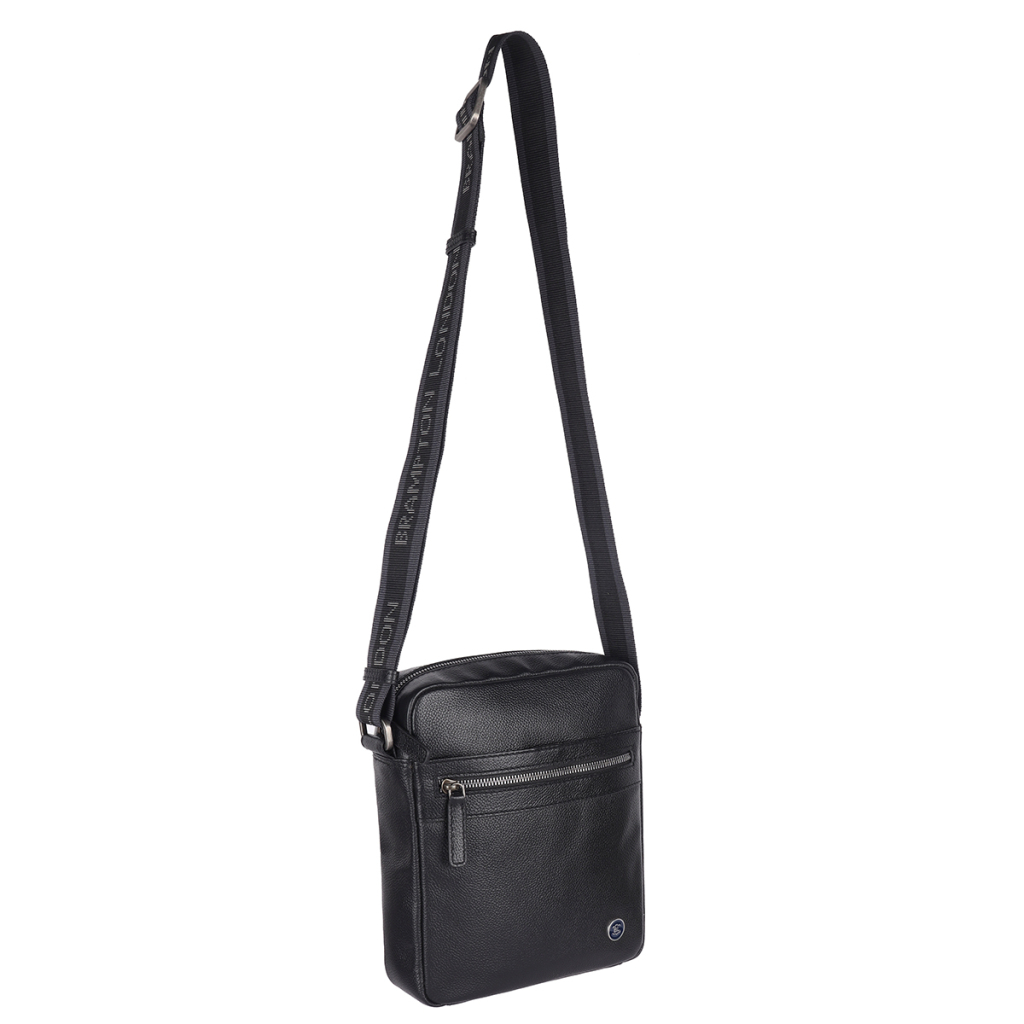 Сумка Brampton London Crossflow Black (64405 BLK) - зображення 11