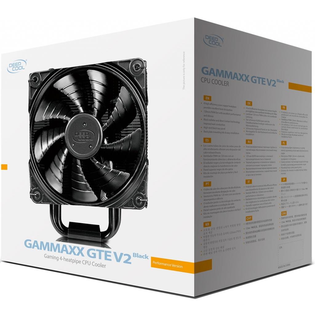 Кулер до процесора Deepcool GAMMAXX GTE V2 BLACK - зображення 9