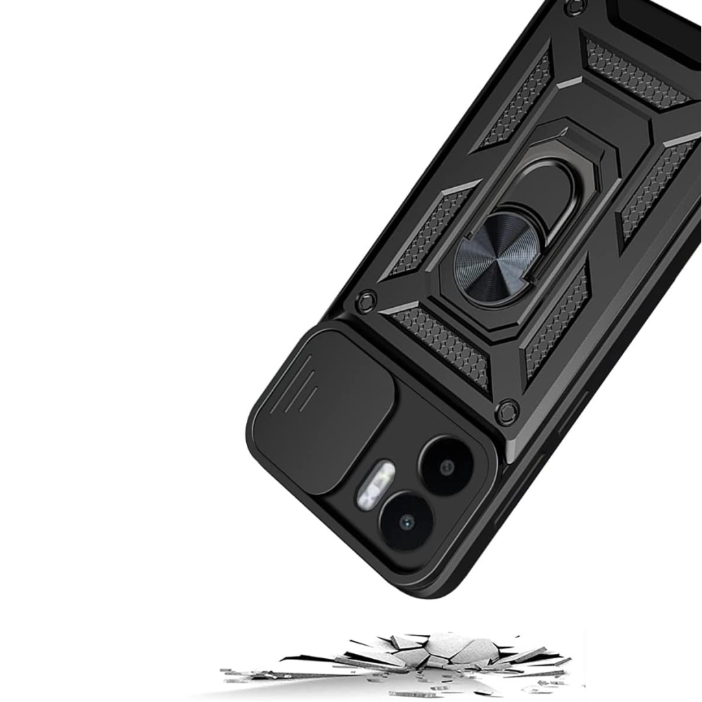 Чохол до мобільного телефона BeCover Military BeCover Xiaomi Redmi A2 Black (710206) - зображення 3