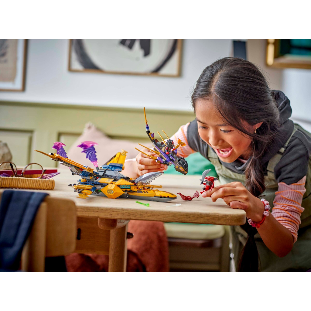 Конструктор LEGO Ninjago Суперштормовий реактивний літак Рас та Арін (71833) - зображення 8