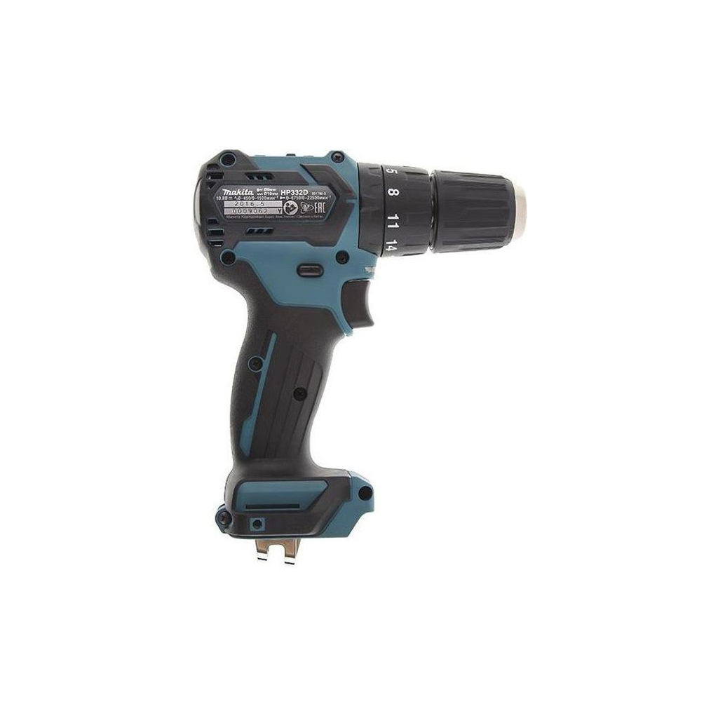 Шуруповерт Makita CXT Slider, 35 / 21Нм (без АКБ та БЖ) (HP332DZ) - зображення 3