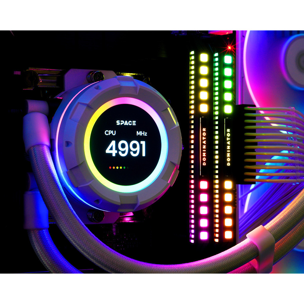 Система рідинного охолодження ID-Cooling SL360 WHITE - зображення 11