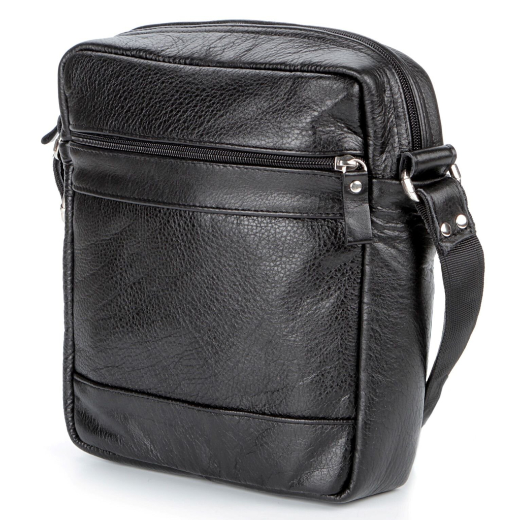 Сумка Shvigel Шкіряна Чорна (00791) - зображення 1