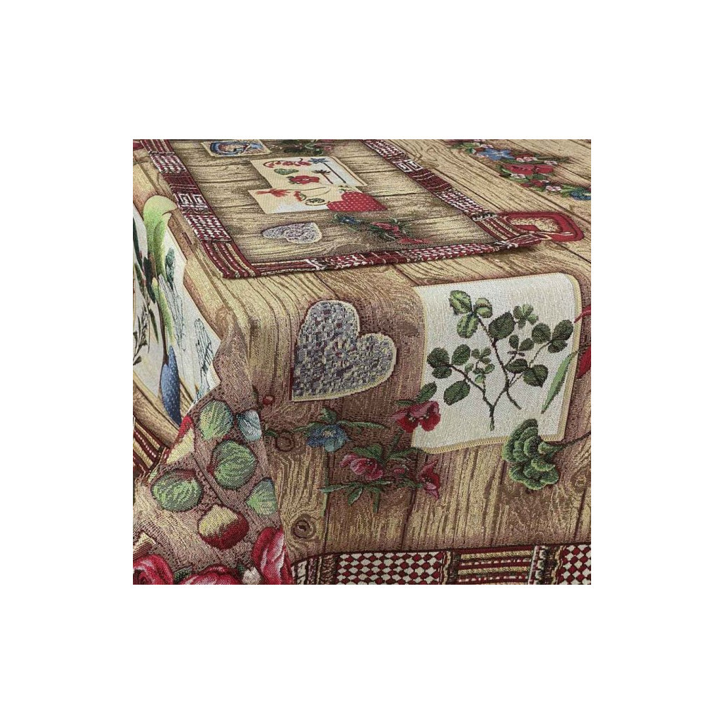 Скатертина Прованс Wooden 140х134 см (4823093435971) - зображення 2