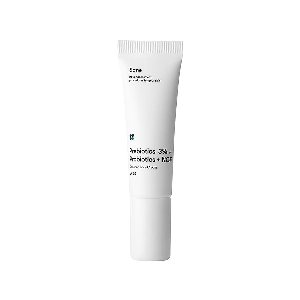 Крем для обличчя Sane Restoring Face Cream З пробіотиками 10 мл (4820266830113) - зображення 1