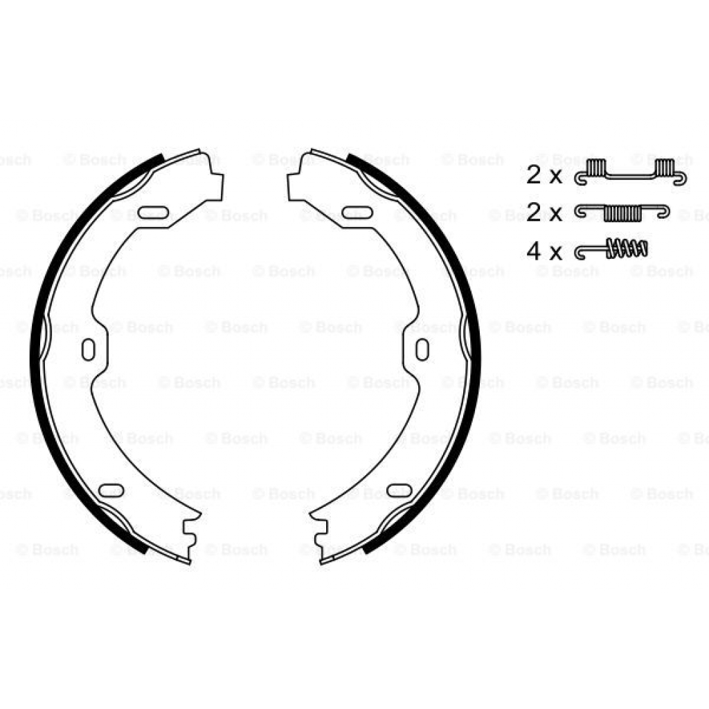 Гальмівні колодки Bosch 0 986 487 666 - зображення 5
