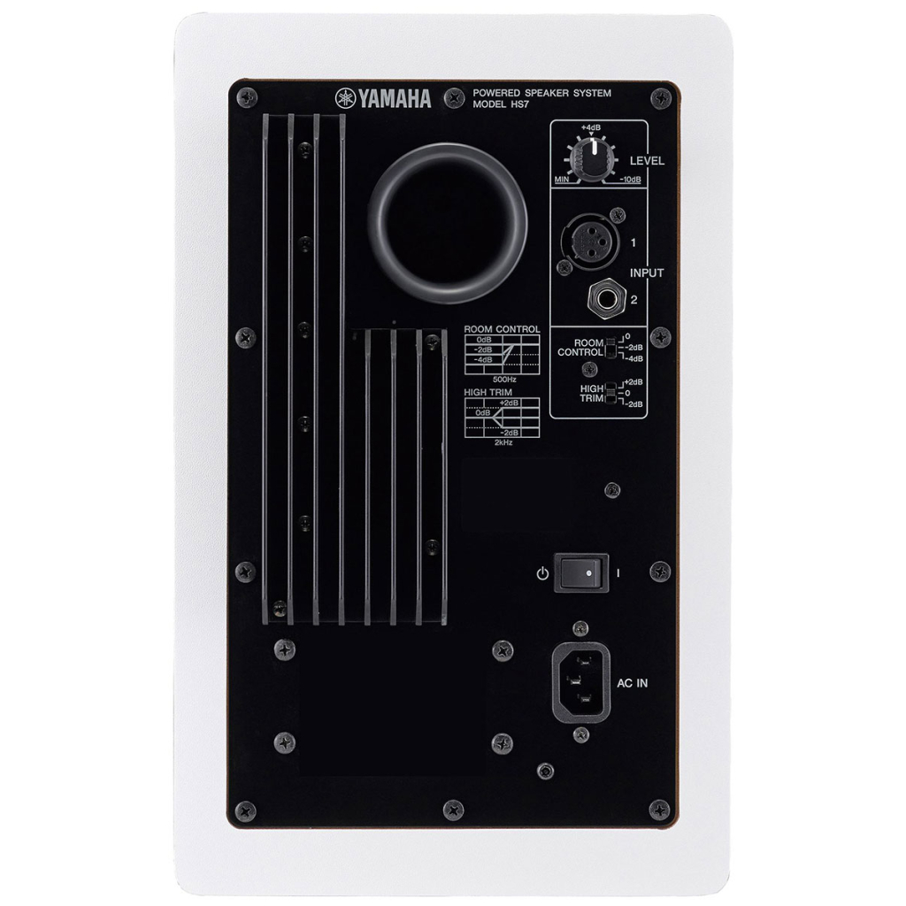 Студійний монітор Yamaha HS7i White - зображення 3