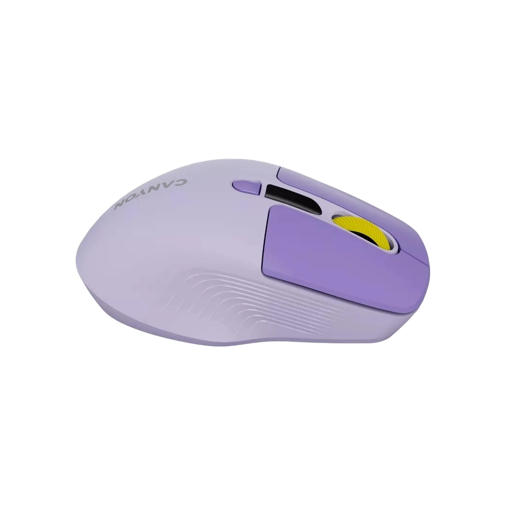 Мишка Canyon MW-26 LCD Silent Wireless/Bluetooth Violet (CNS-CMSW26V) - зображення 7