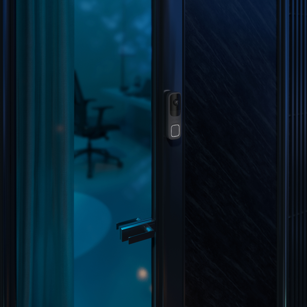 Панель виклику Ajax Doorbell graphite - зображення 9