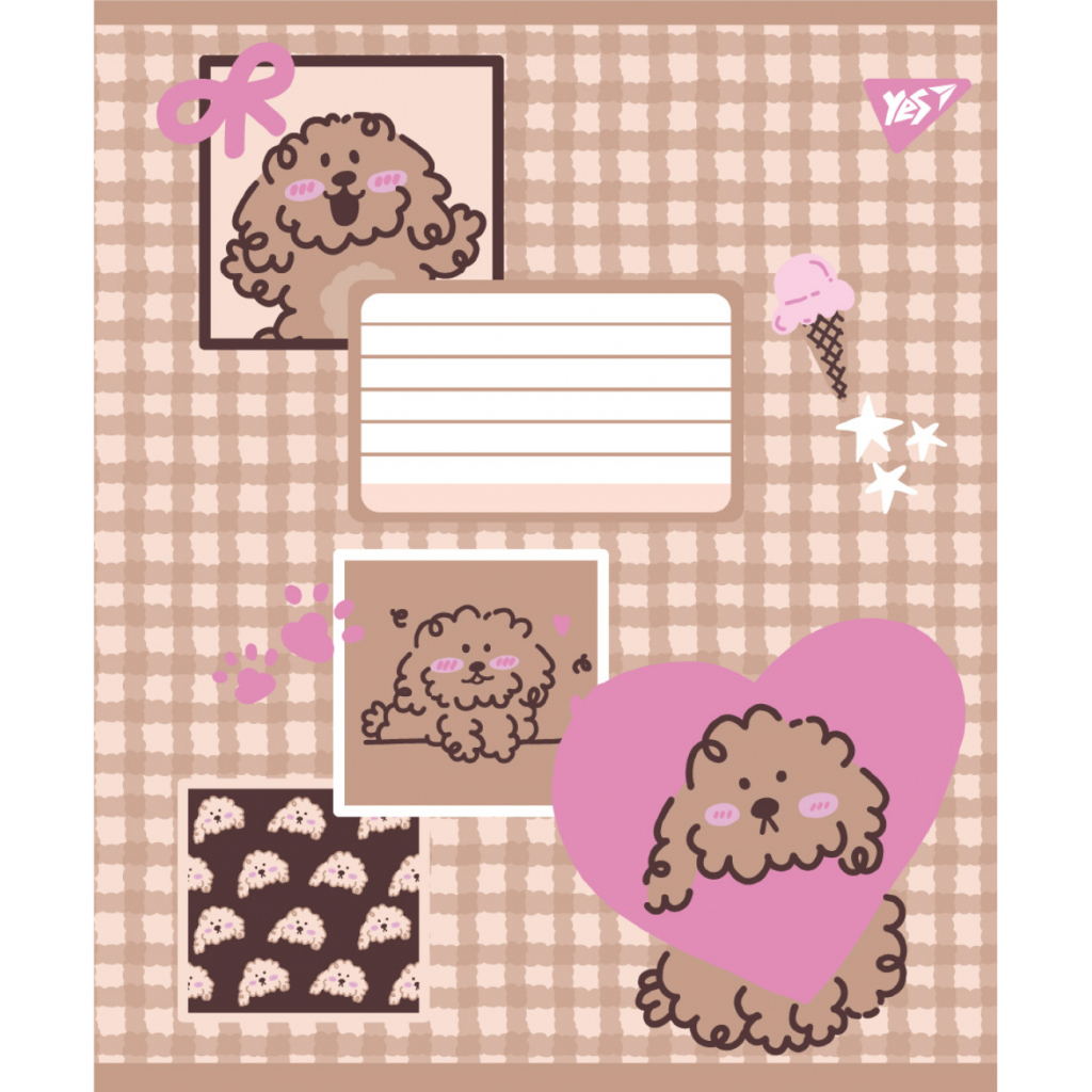 Зошит Yes Hello Puppy А5 24 аркушів лінія (767811) - зображення 4