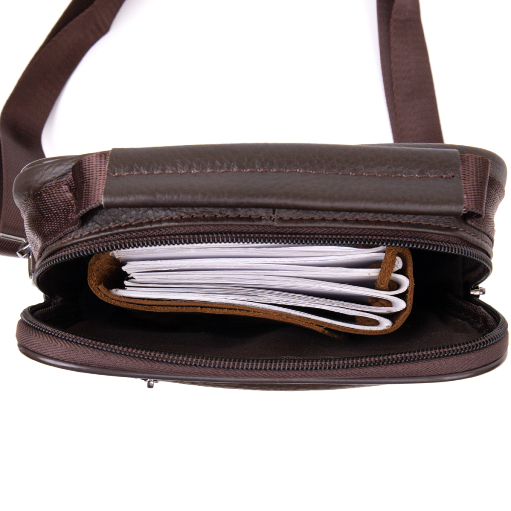 Сумка Vintage Коричнева (20436) - зображення 5