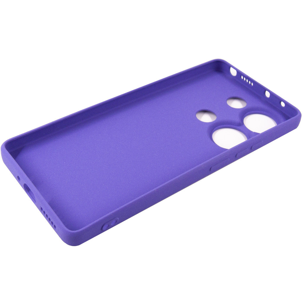 Чохол до мобільного телефона Dengos Carbon Xiaomi Redmi Note 13 Pro 4G (purple) (DG-TPU-CRBN-196) - зображення 4