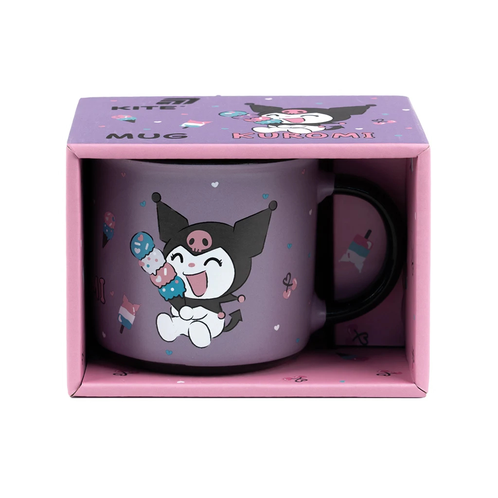 Чашка Kite Kuromi 370 мл, HK-2 (HK25-217-2) - зображення 4