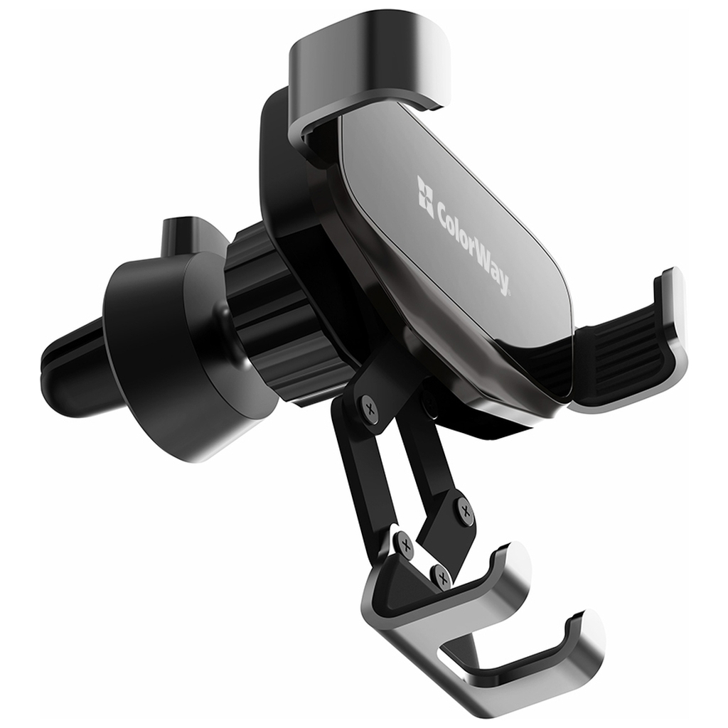 Універсальний автотримач ColorWay Gravity Mechanical Car Mount Black (CW-CHG18-BK) - изображение 4