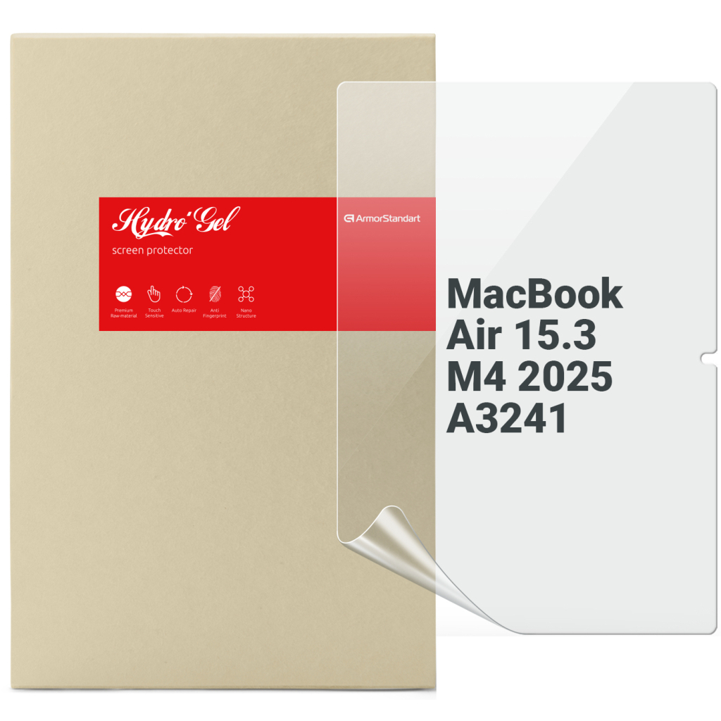 Плівка захисна Armorstandart MacBook Air 15.3 M4 2025 A3241 (ARM84841) - зображення 1