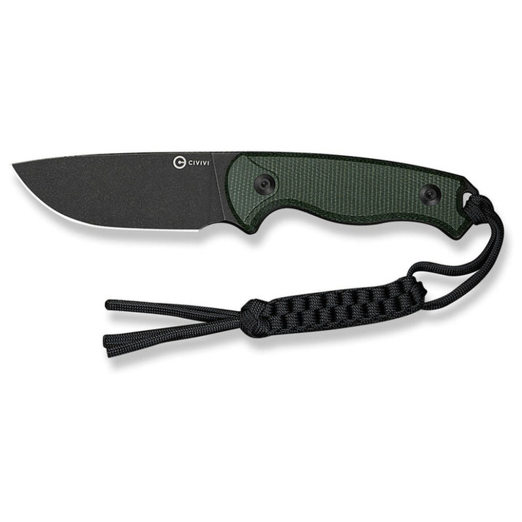 Ніж Civivi Timberbark, Green Micarta, Darkwash (C23094-3) - зображення 1