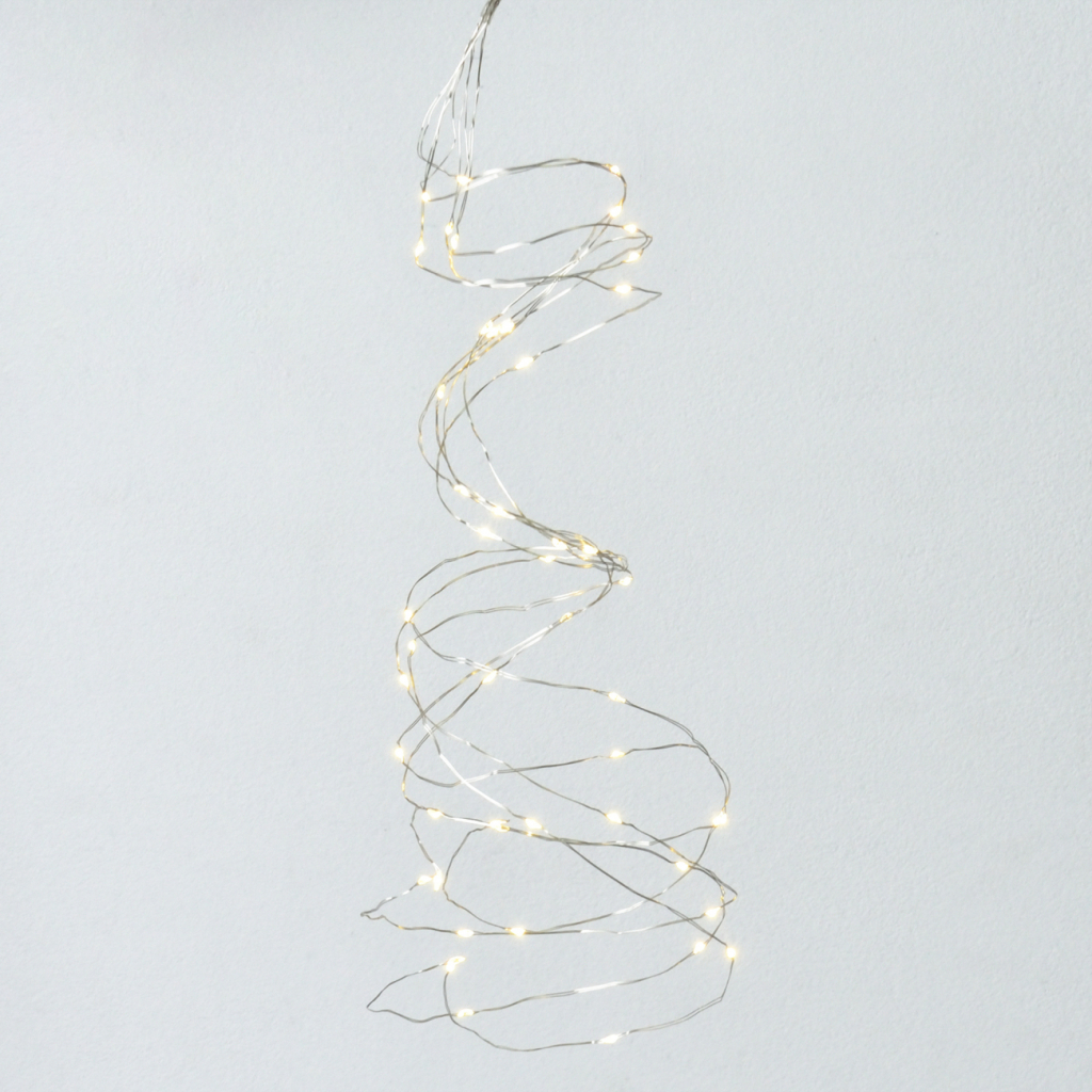 Гірлянда YES! Fun Пучок на мідному дроті 50 LED Тепло-біла 1 м Статична На батарейках (975013) - зображення 1