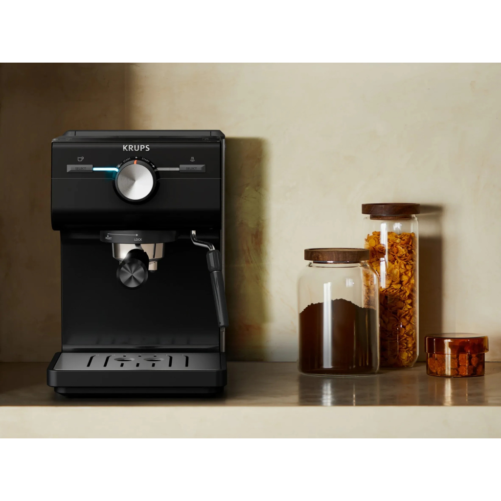 Ріжкова кавоварка еспресо Krups XP381810 - зображення 8