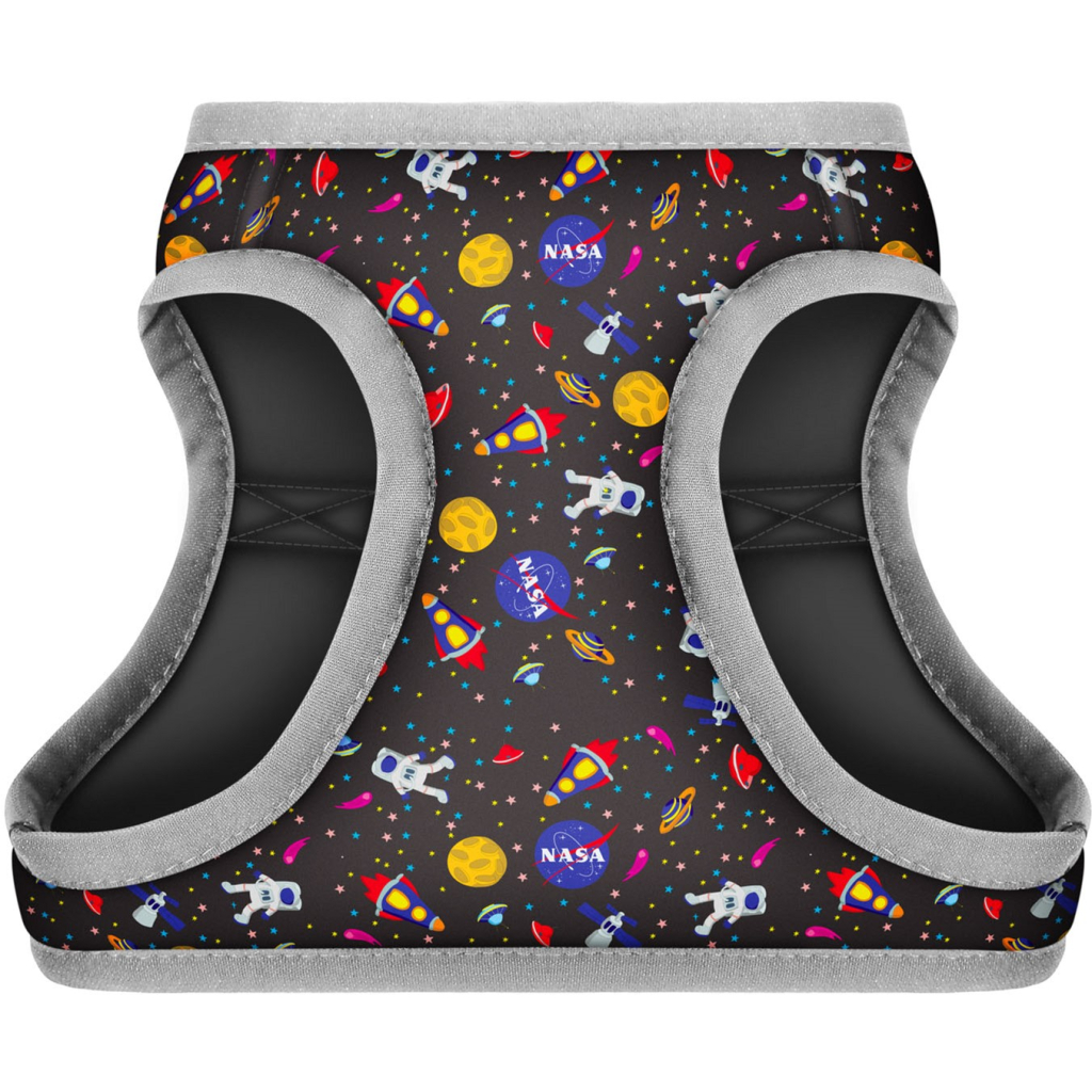 Шлея для собак WAUDOG Clothes з QR паспортом "NASA" S2 (2921) - зображення 2