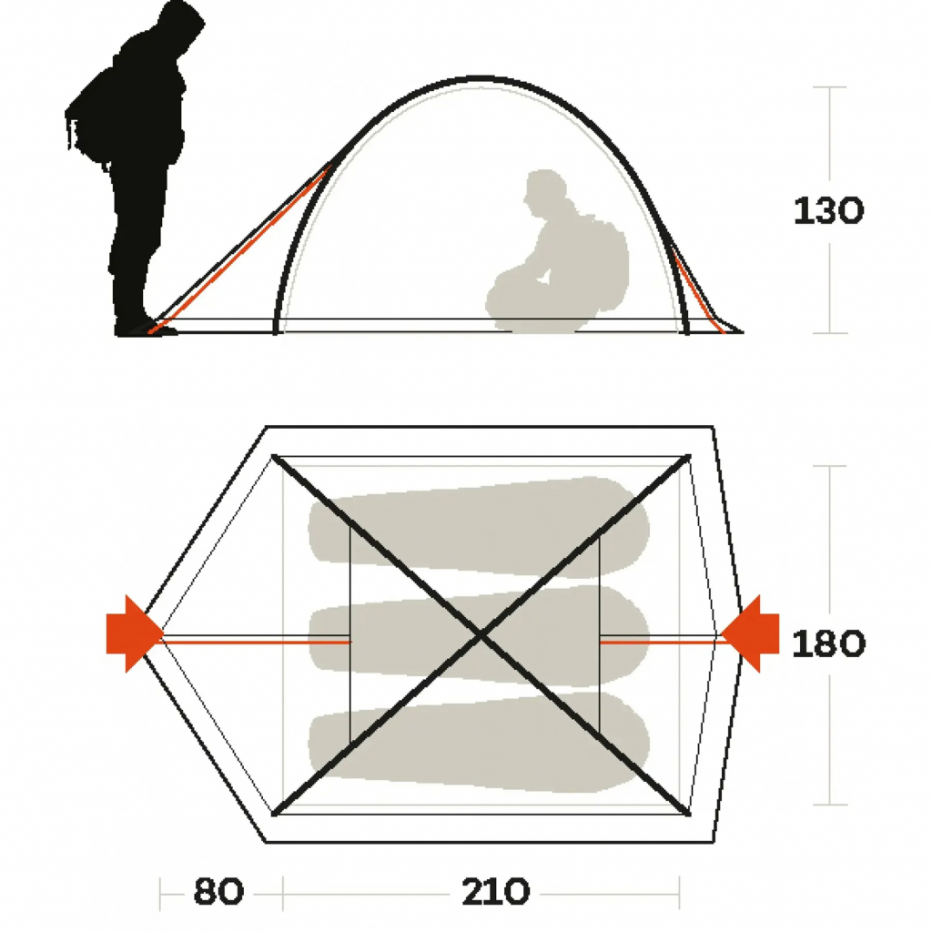 Намет Ferrino Kalahari 3 Green (923855) - зображення 4