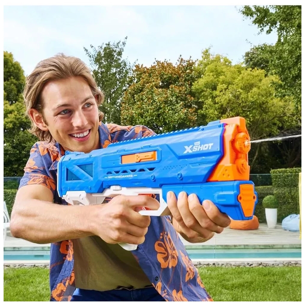 Іграшкова зброя Zuru X-Shot Водний бластер Fast Fill Small Motor Soaker (118158) - зображення 6