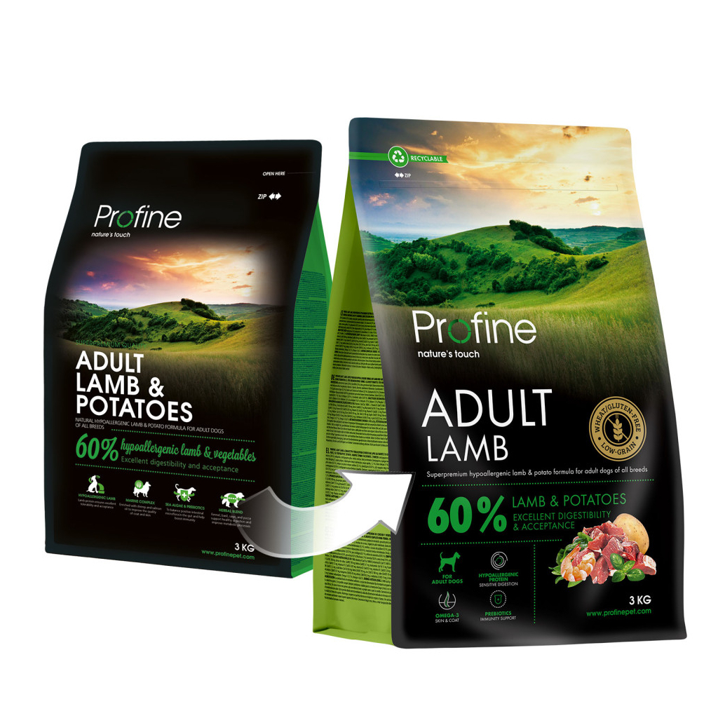 Сухий корм для собак Profine Lamb and Potatoes для дорослих собак всіх порід 3 кг (8595602570164) - зображення 4