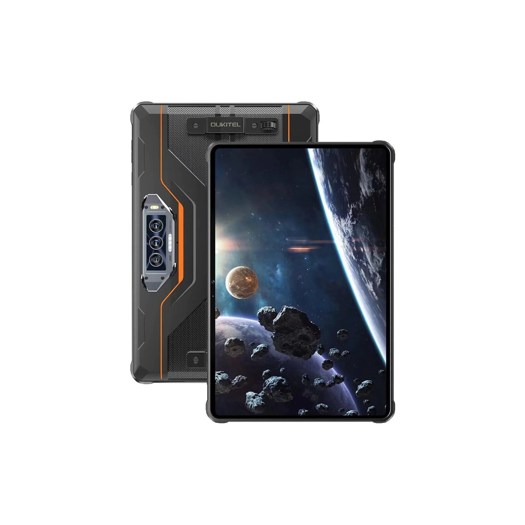 Планшет OUKITEL RT8 11" 6/256GB Dual Sim Black-Orange (6931940747448) - зображення 1