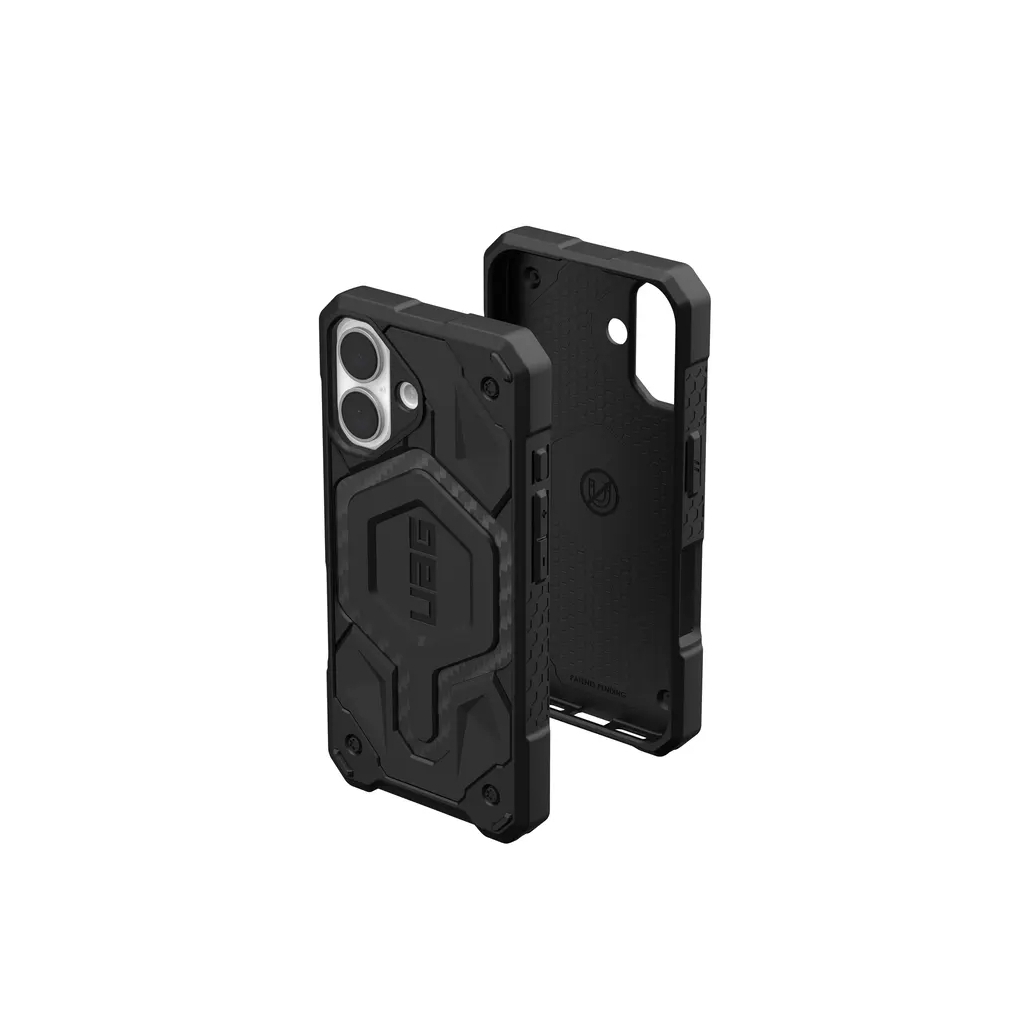 Чохол до мобільного телефона UAG iPhone 16 Monarch Carbon Fiber (114462114242) - зображення 5