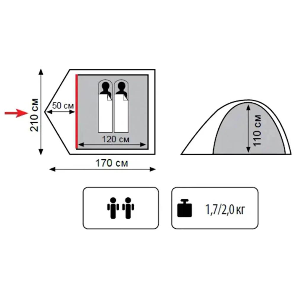 Намет Totem Trek (UTTT-021) - зображення 2
