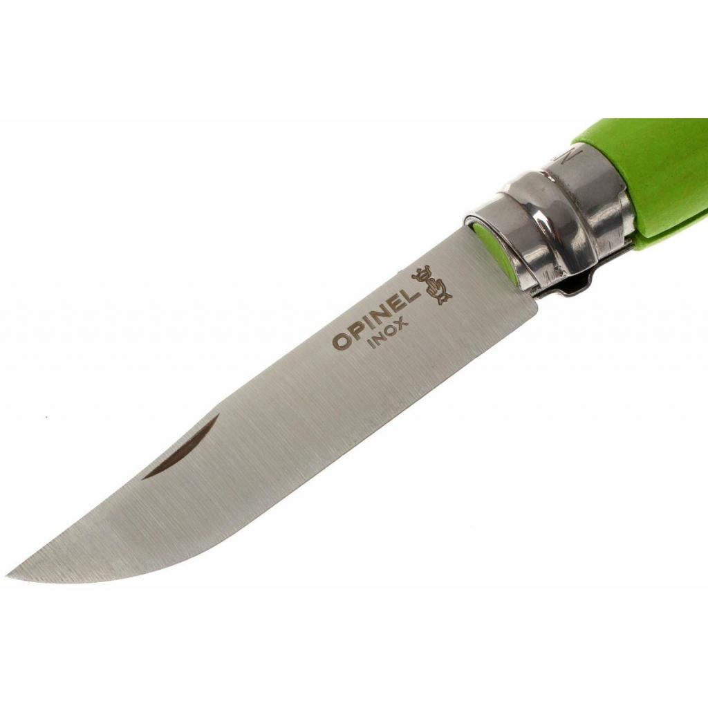 Ніж Opinel №7 Inox VRI Trekking light green (001442) - зображення 2
